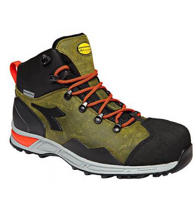 Zapato Diadora D-Trail Leather High S3 Verde