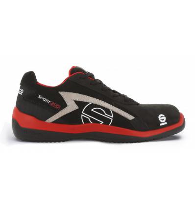 Zapato Sparco Sport Evo S3 Negro-Rojo