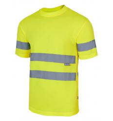 Camiseta técnica alta visibilidad - Pack de 5 unidades